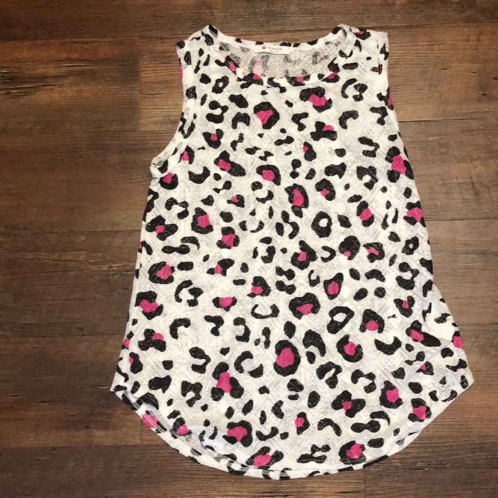 Boutique cheetah tank